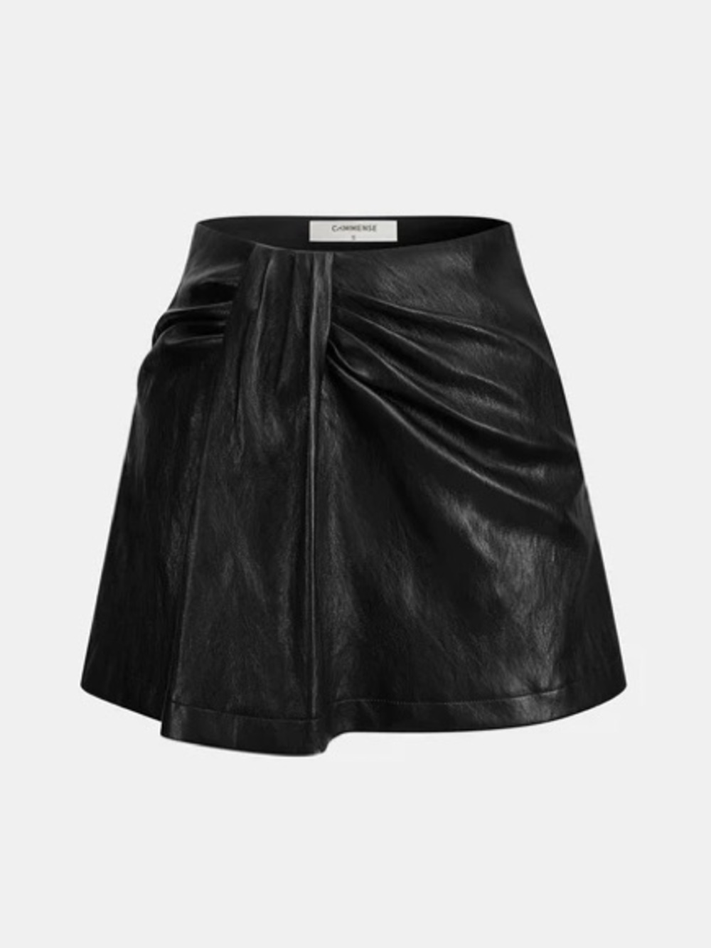 NWT Commense Leather Skirt Skort